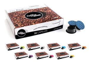 Mixed Box of Premium Lavazza A Modo Mio Compatible Coffee Pods