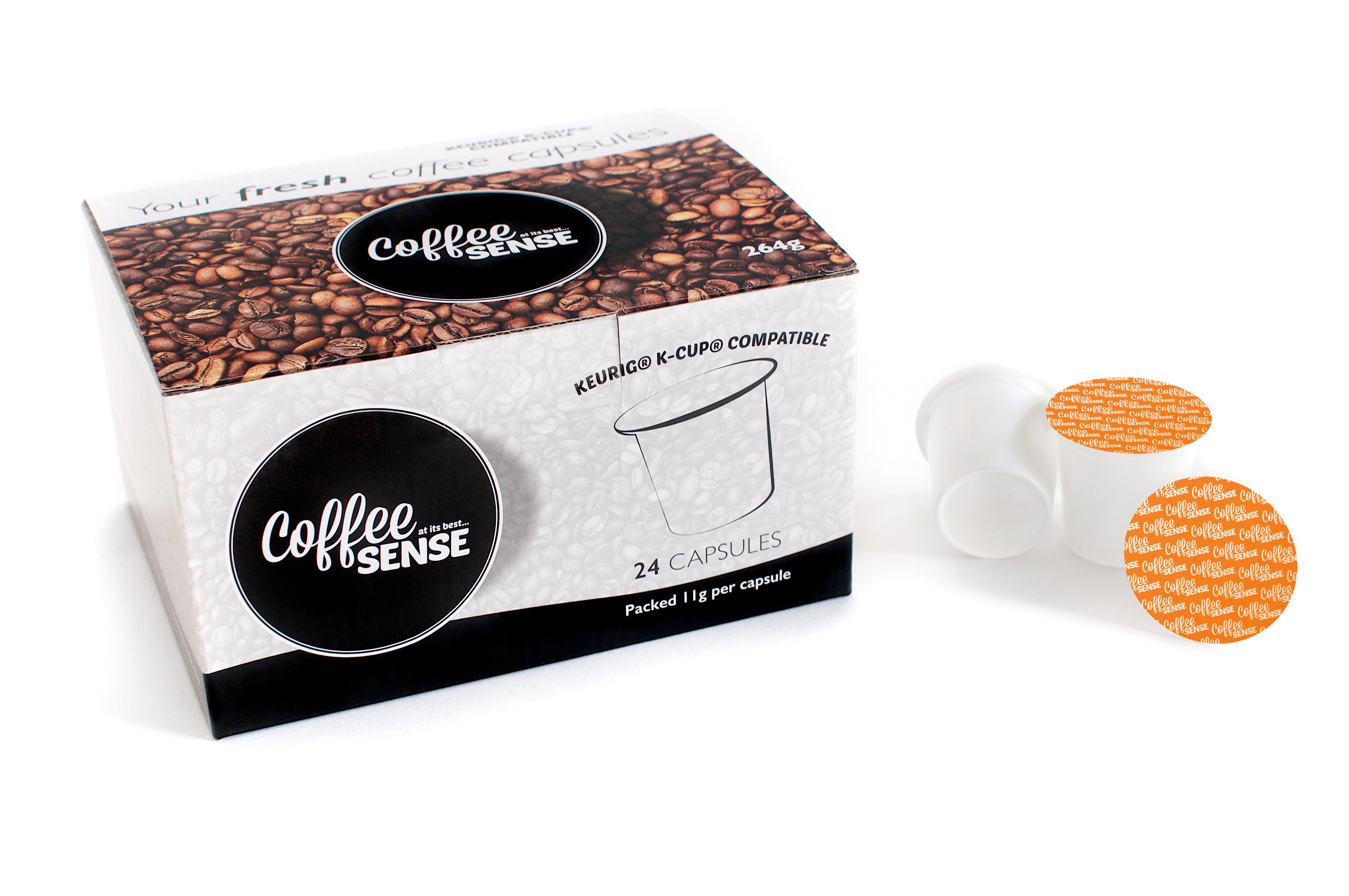 Keurig K-Cup compatible Coffee Pods by Subscription, Somerset Roast Box of 24 Pods