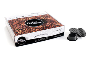 Lavazza A Modo Mio Compatible Old Brown Java Box of 50 Coffee Pods