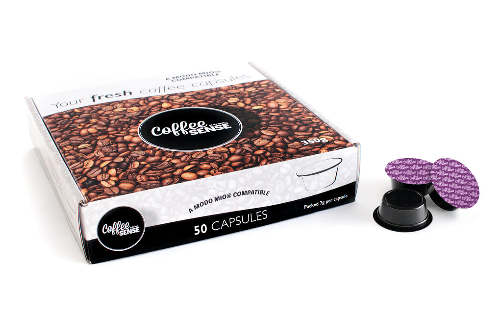 Lavazza A Modo Mio Compatible Midnight Espresso Coffee Pods, Box of 50